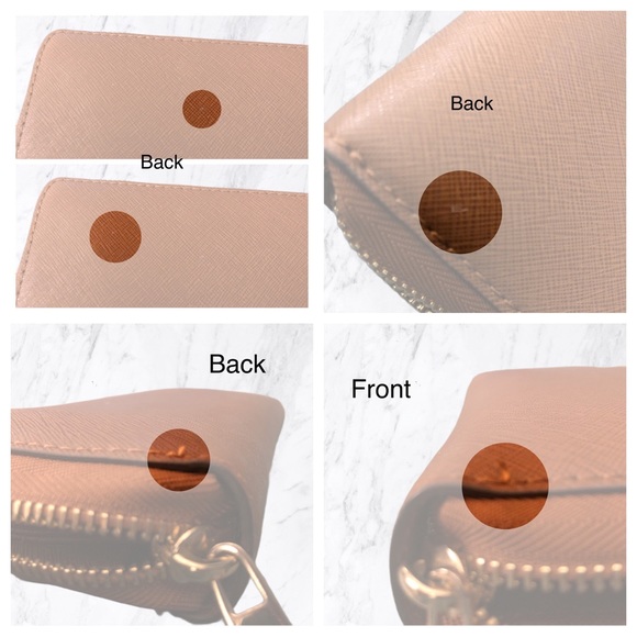 MICHAEL KORS Cross Grain Leather Continental Zip Around Accordion Wallet - Picture 13 of 14